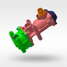 Proportional valve assembly for hydraulic retarder